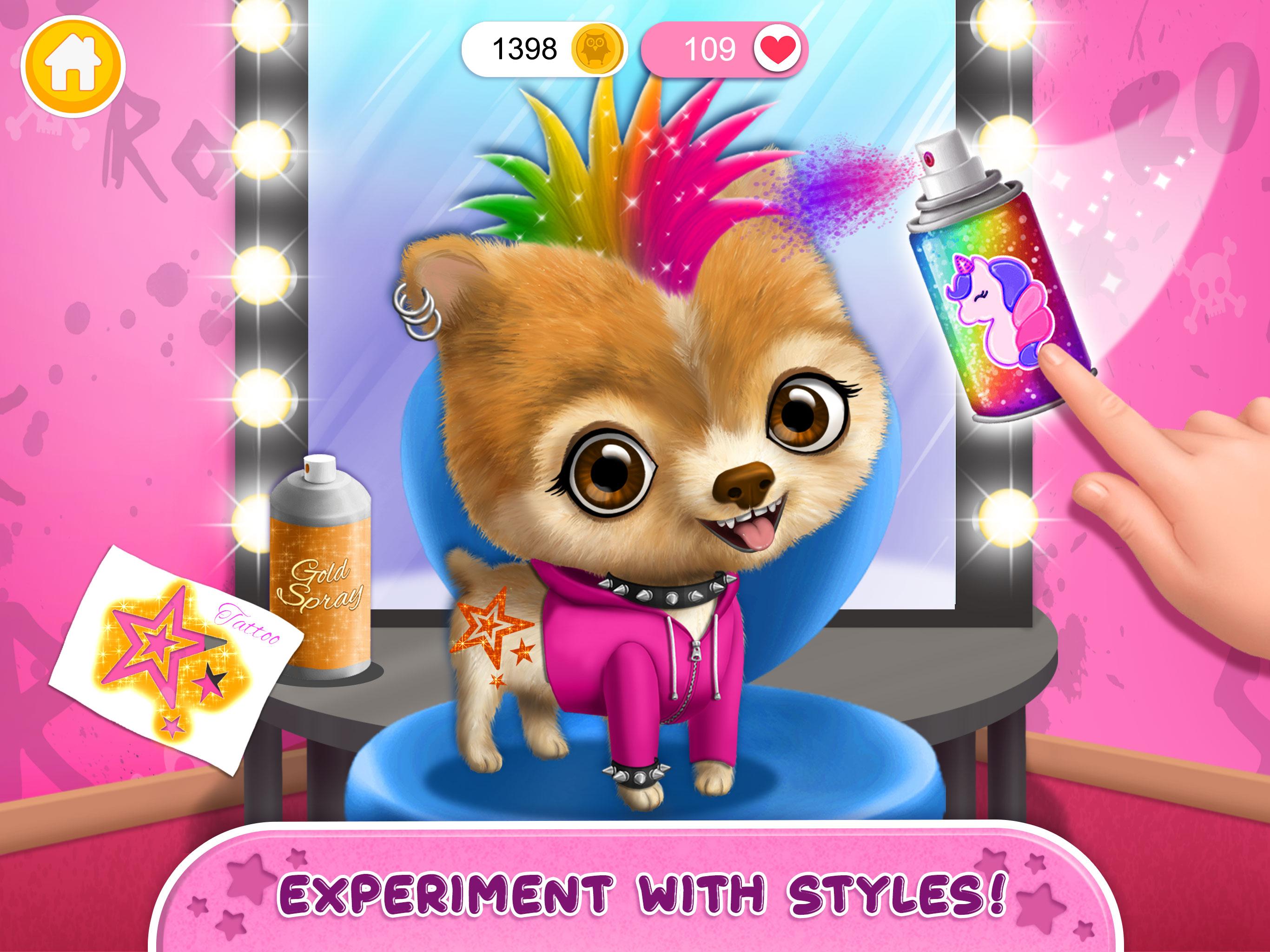 Rock Star Animal Hair Salon Super Style & Makeup 4.0.70015 Screenshot 15