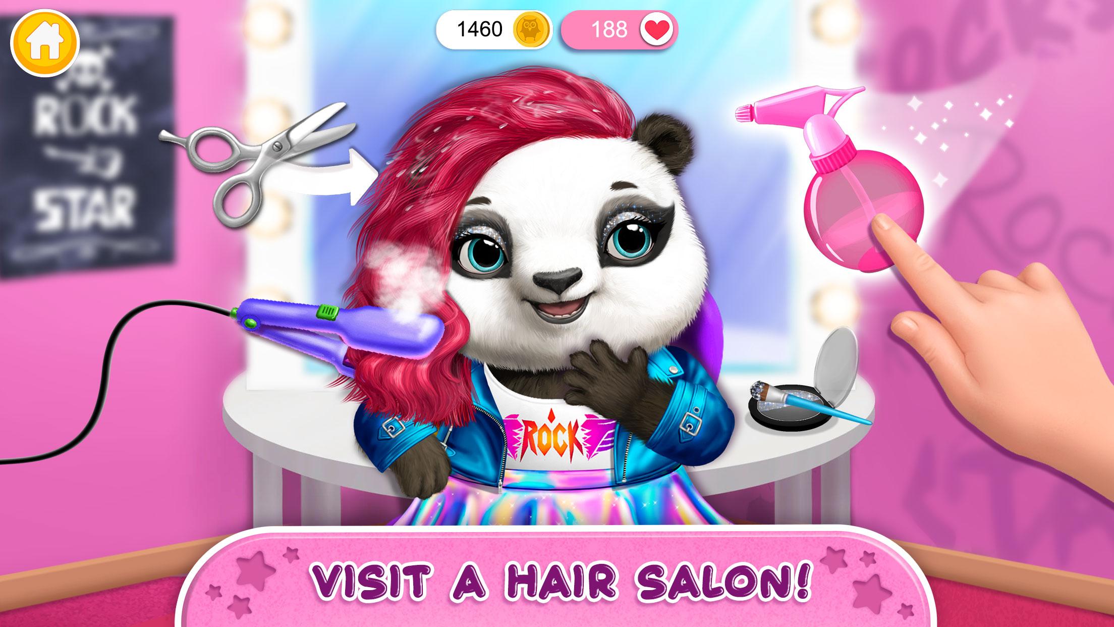 Rock Star Animal Hair Salon Super Style & Makeup 4.0.70015 Screenshot 3
