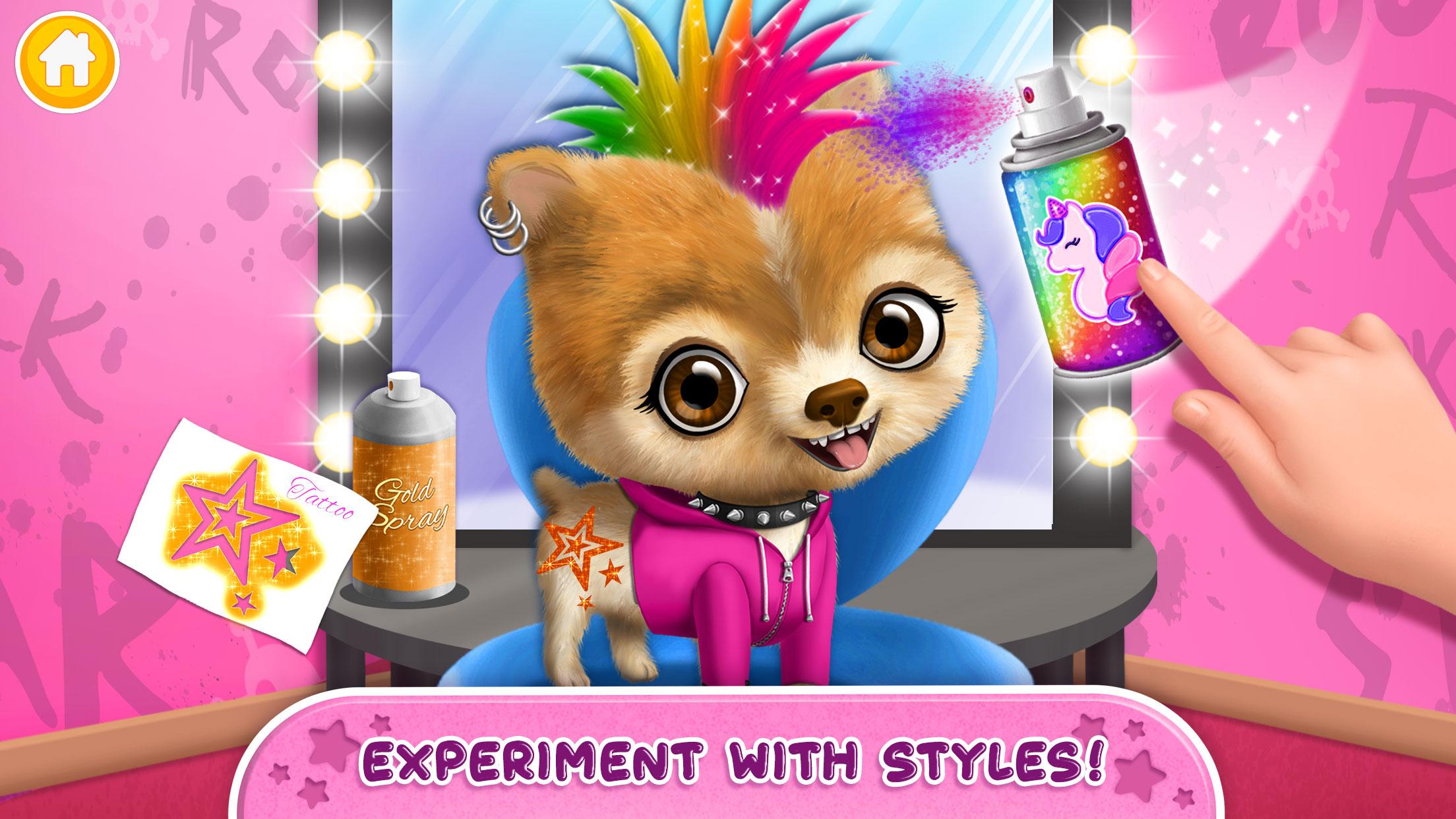 Rock Star Animal Hair Salon Super Style & Makeup 4.0.70015 Screenshot 7