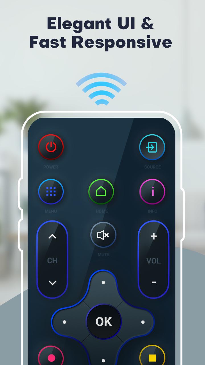 Universal remote tv - fast remote control for tv 1.1.10 Screenshot 1