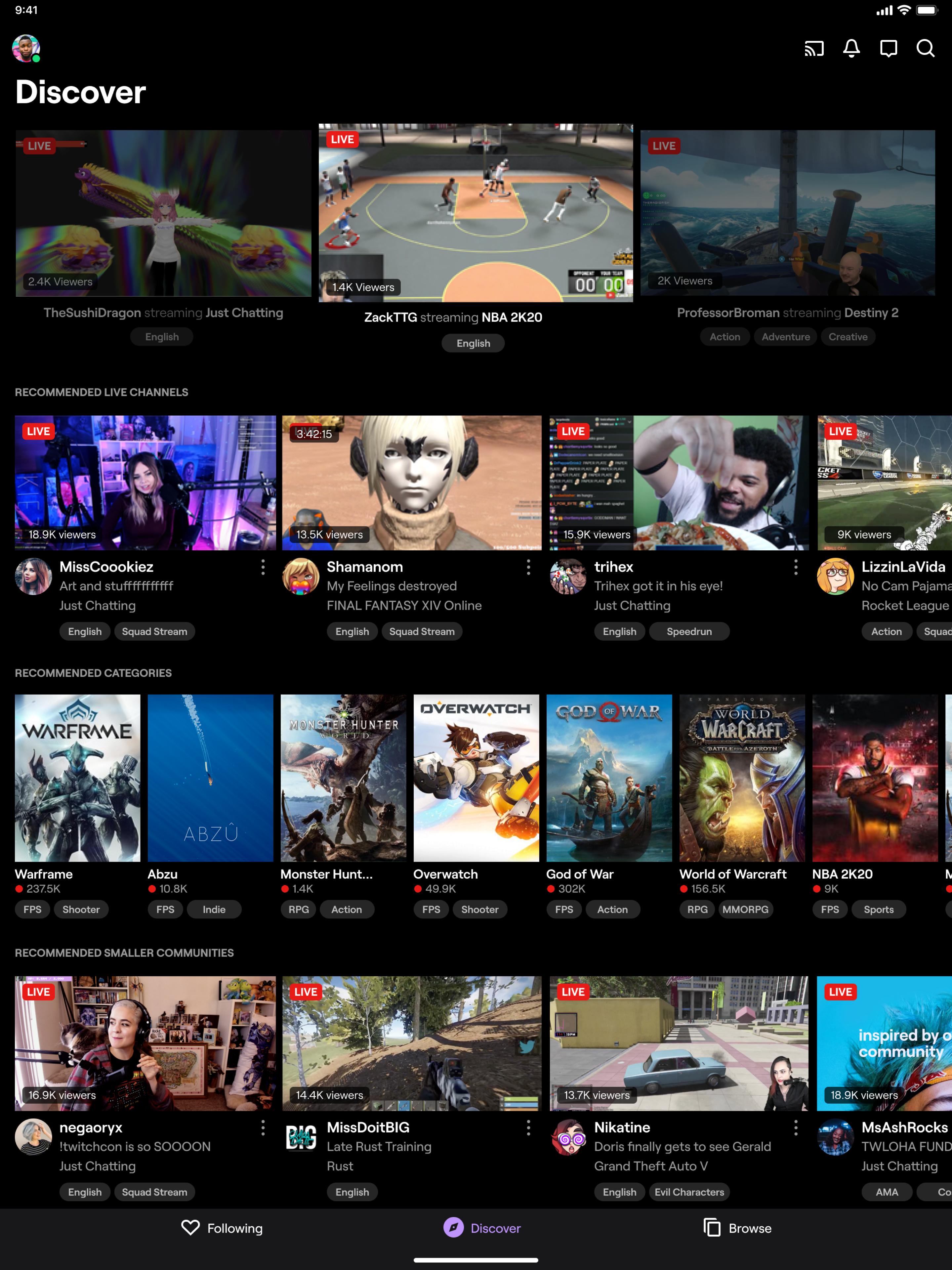 Twitch Livestream Multiplayer Games & Esports 8.4.1 Screenshot 7