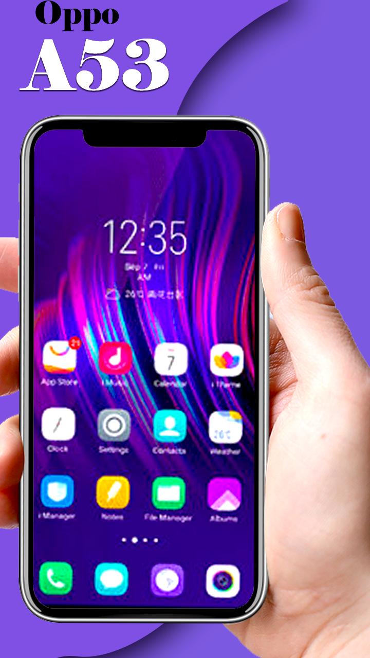 Oppo A53 Live Wallpapers, Ringtones, Themes 2021 1.5 Screenshot 1