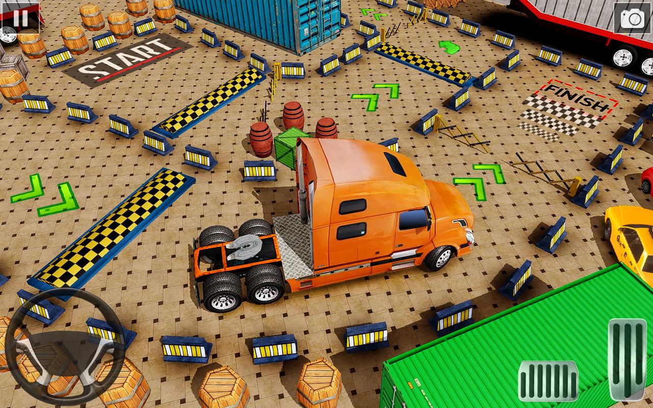 New Truck Parking Simulator 3D: Real Truck Game 0.1 Screenshot 12