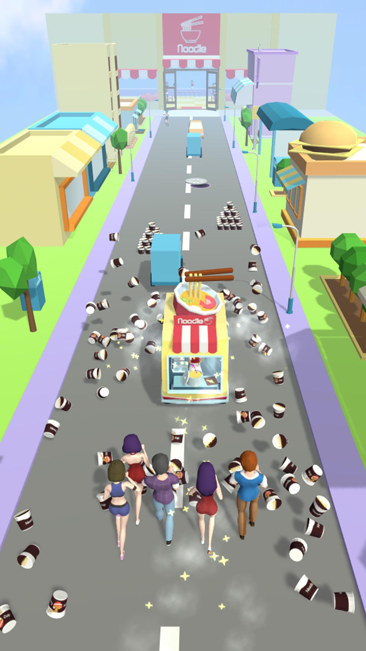 Noodle Rush Run Food Truck Challenge 3D 1.0.5 Screenshot 16