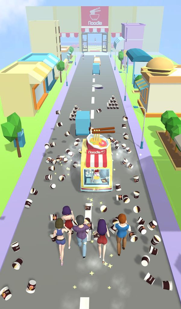 Noodle Rush Run Food Truck Challenge 3D 1.0.5 Screenshot 2