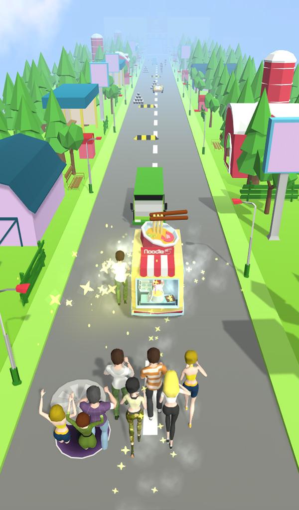 Noodle Rush Run Food Truck Challenge 3D 1.0.5 Screenshot 3