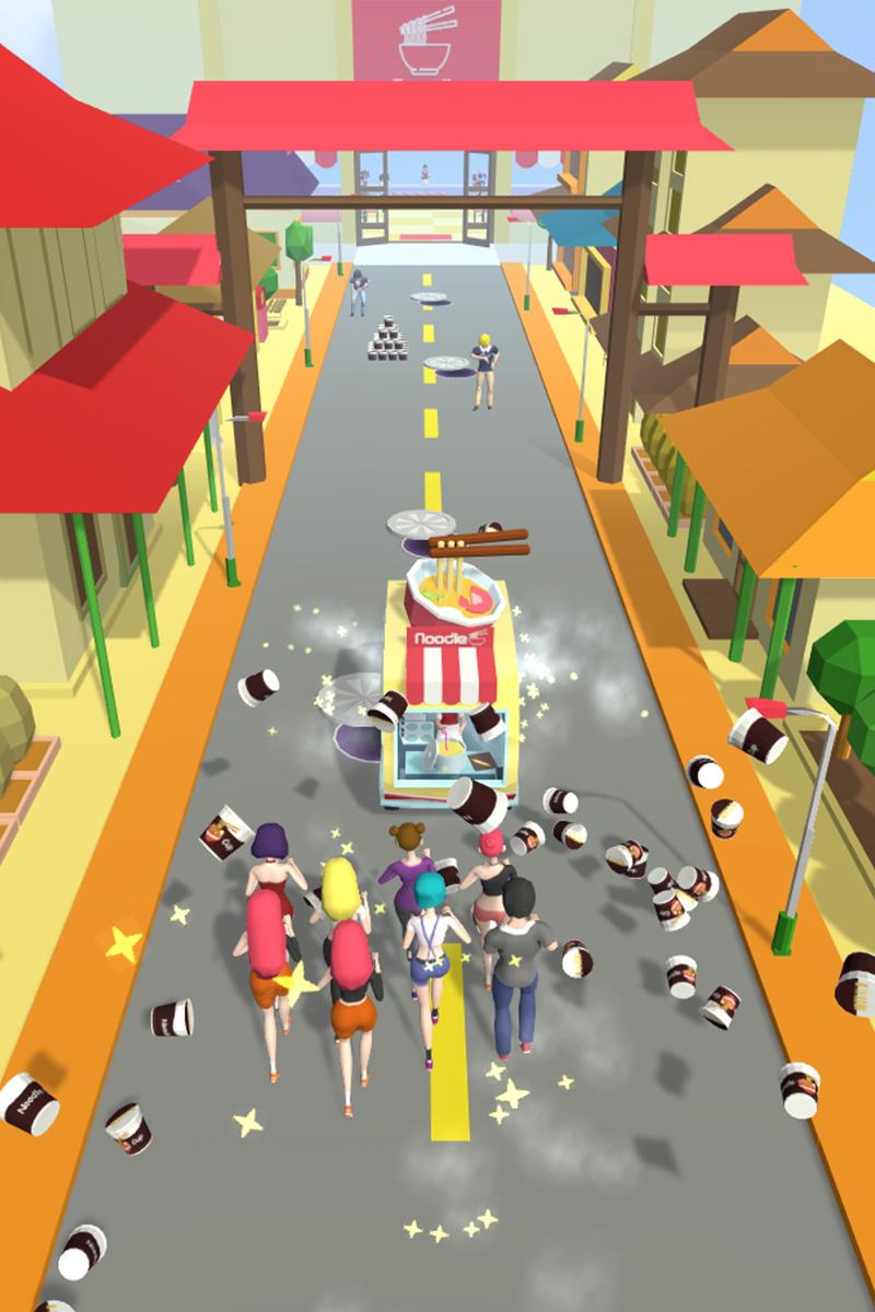 Noodle Rush Run Food Truck Challenge 3D 1.0.5 Screenshot 8