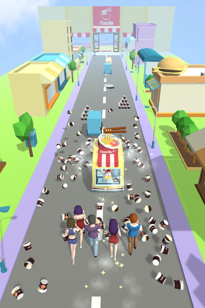 Noodle Rush Run Food Truck Challenge 3D 1.0.5 Screenshot 9