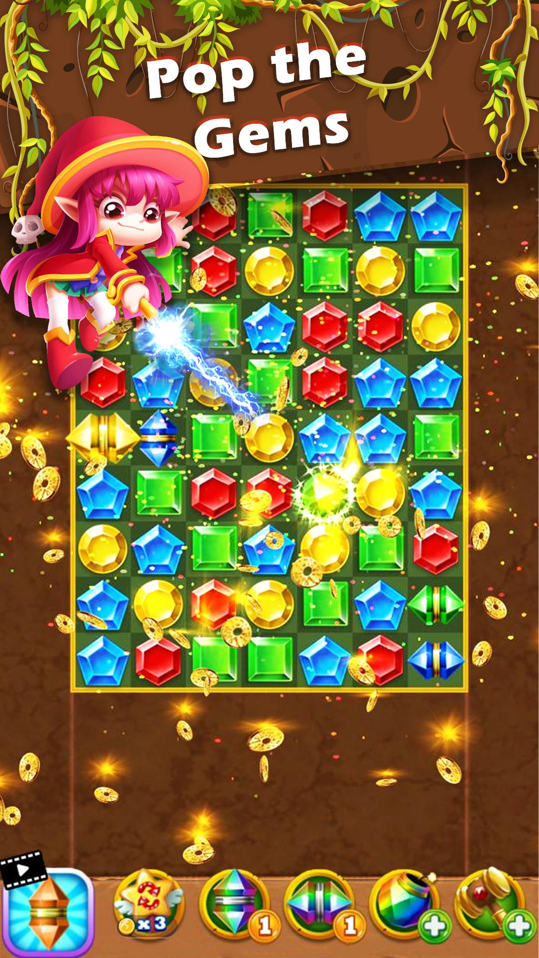 Witch Gem Blast Magic Jewel Match 3 Puzzle 1.0.3 Screenshot 11