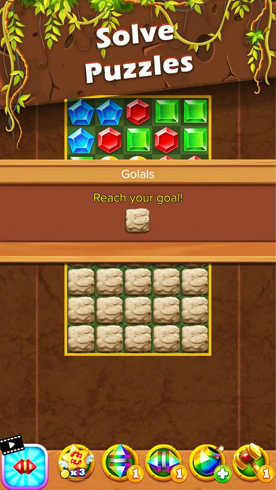 Witch Gem Blast Magic Jewel Match 3 Puzzle 1.0.3 Screenshot 13