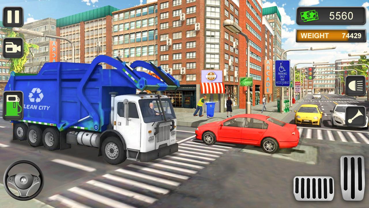 Trash Truck Simulator 2020 - Free Driving Games 0.8 Screenshot 3