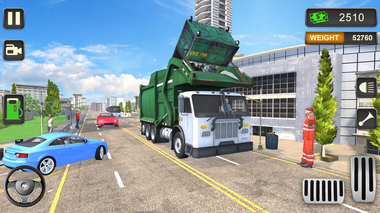 Trash Truck Simulator 2020 - Free Driving Games 0.8 Screenshot 7