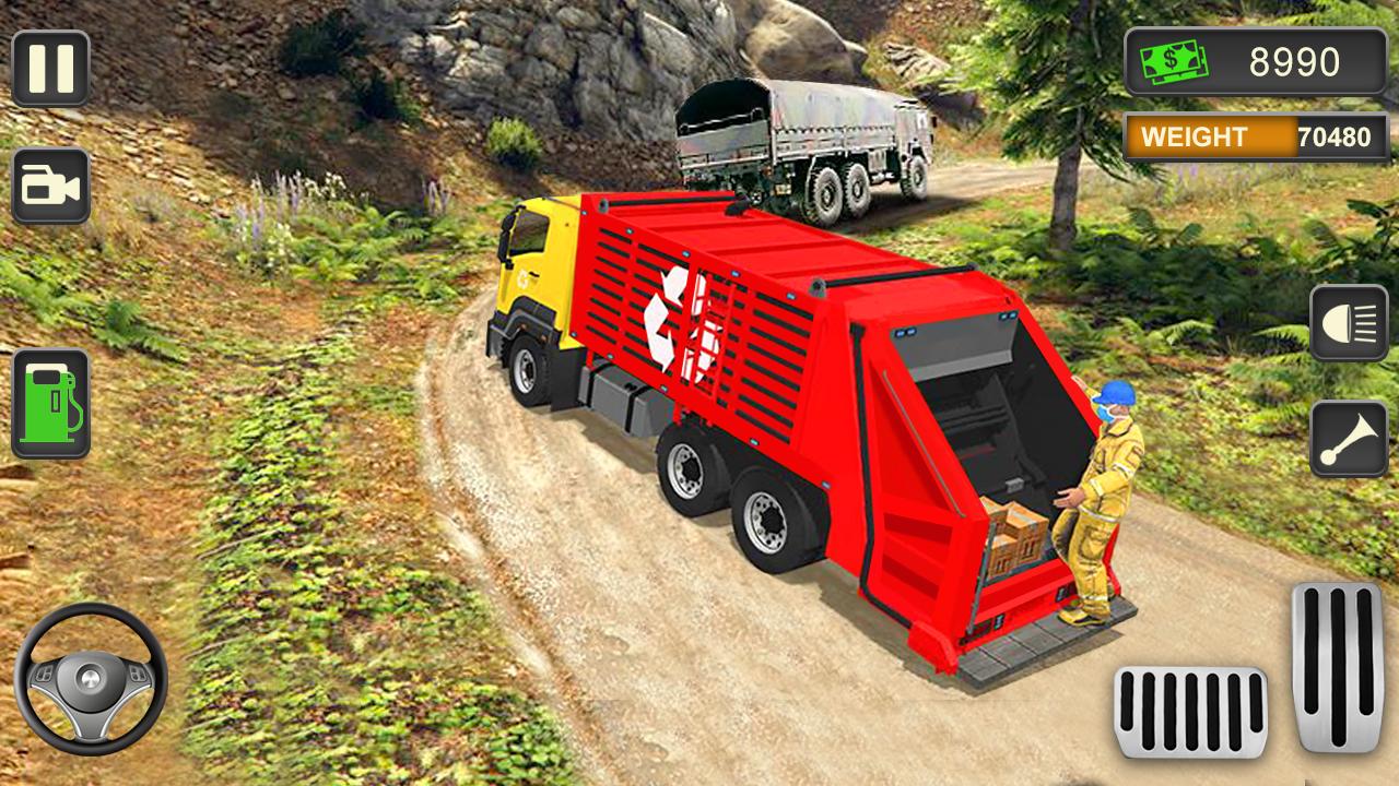 Trash Truck Simulator 2020 - Free Driving Games 0.8 Screenshot 8