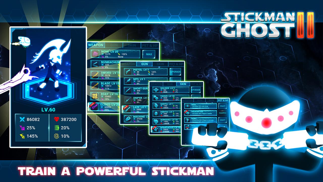 Stickman Ghost 2 Galaxy Wars - Shadow Action RPG 6.6 Screenshot 15