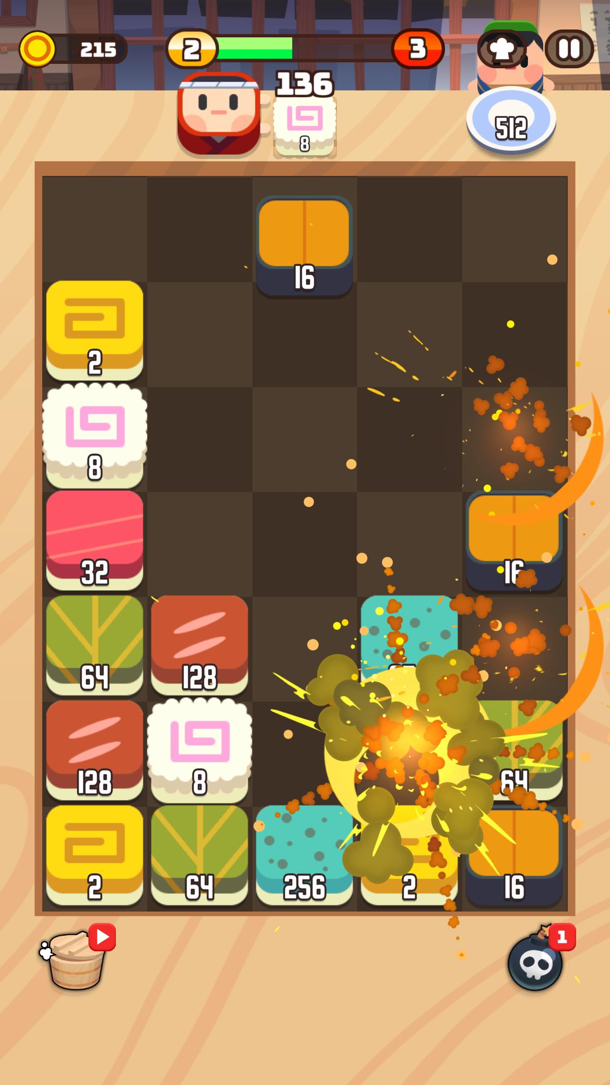 Sushi Drop Merge Puzzle 1.0.2 Screenshot 4