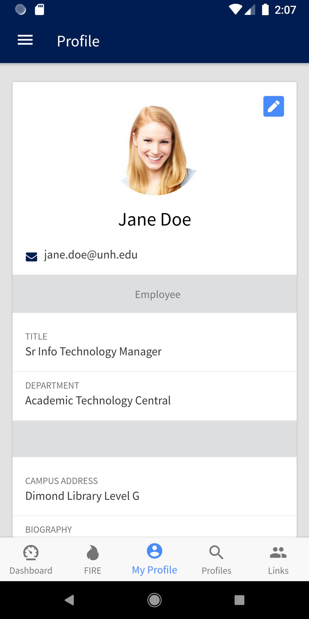 UNH LinkedUp 3.1.0 Screenshot 4
