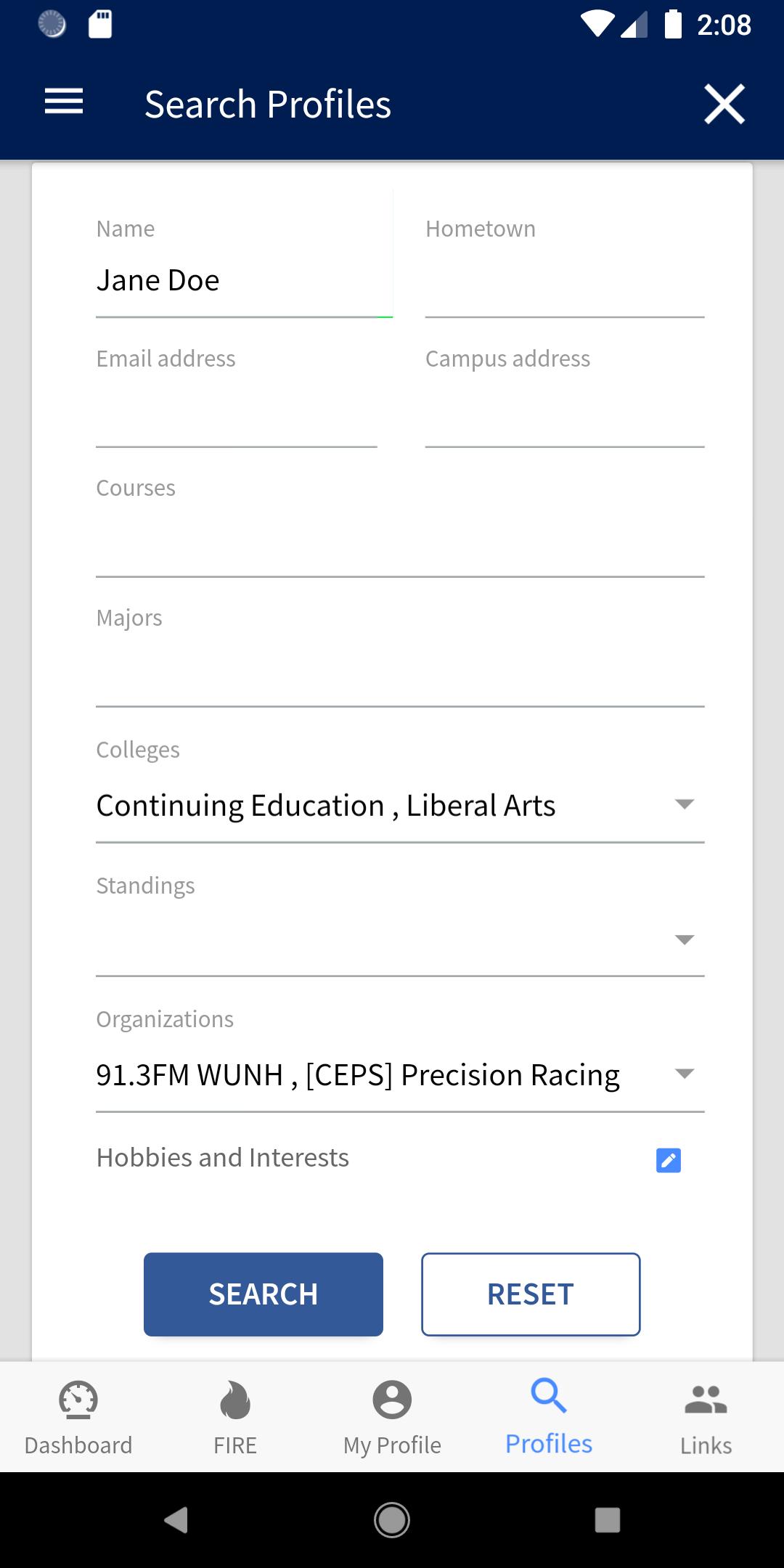 UNH LinkedUp 3.1.0 Screenshot 5