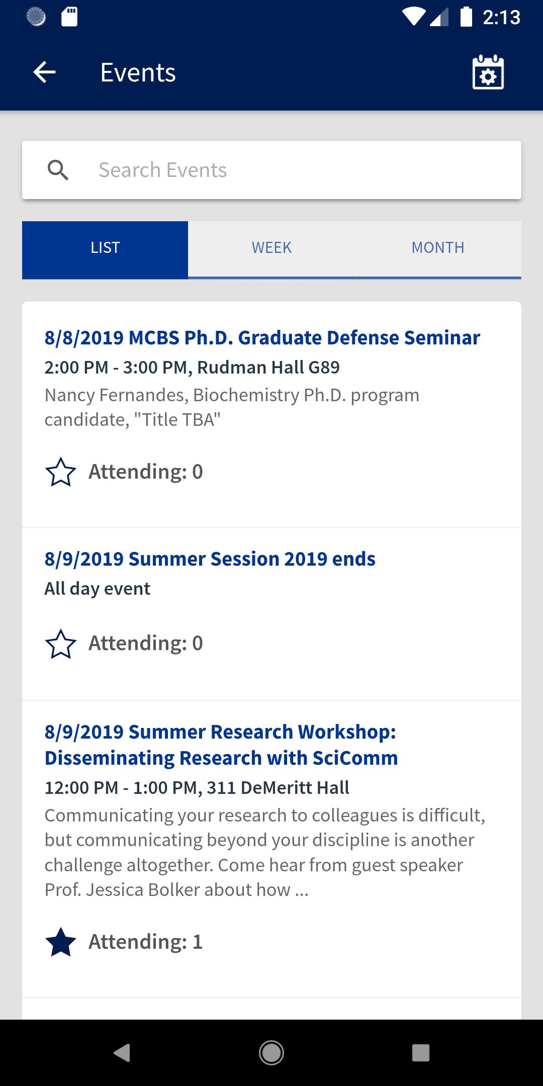 UNH LinkedUp 3.1.0 Screenshot 6