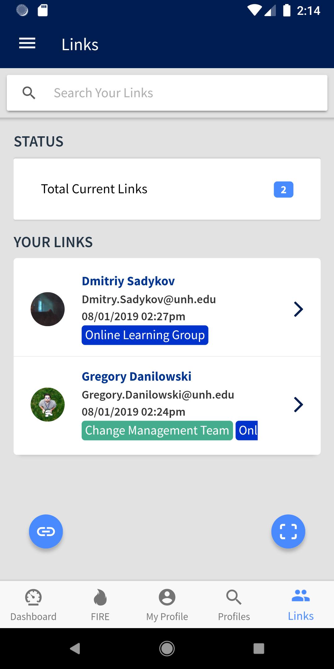 UNH LinkedUp 3.1.0 Screenshot 8