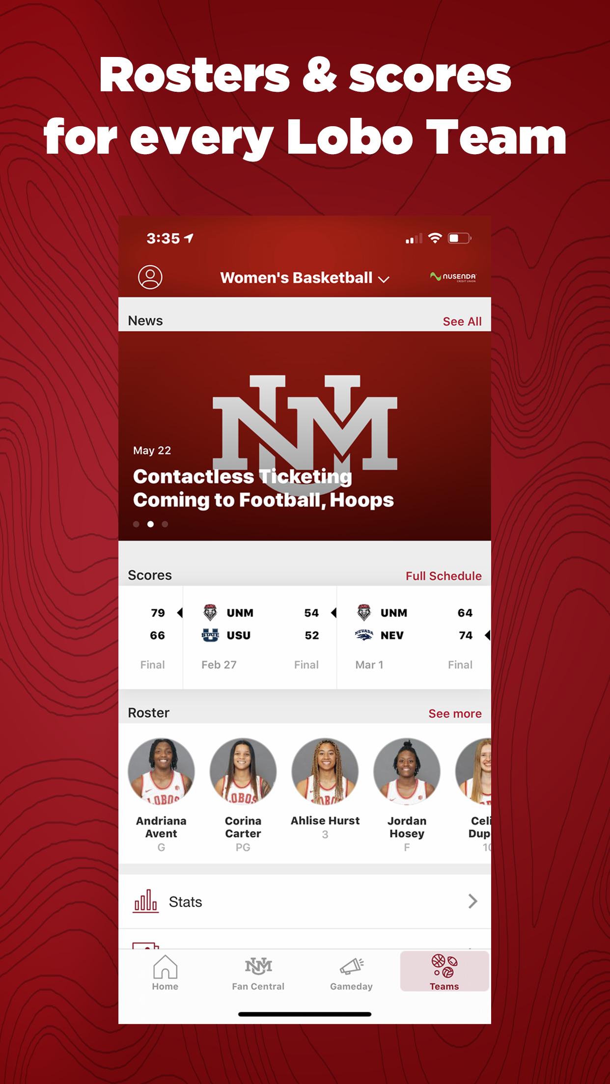 Lobo Sports App 1.0.36 Screenshot 3