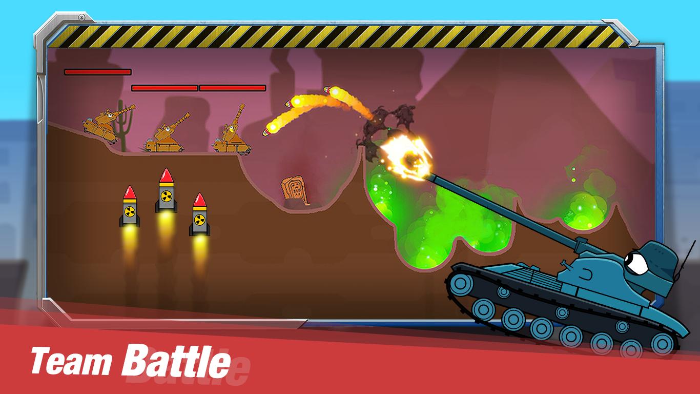 Tank Heroes Tank Games， Tank Battle Now 1.8.0 Screenshot 4