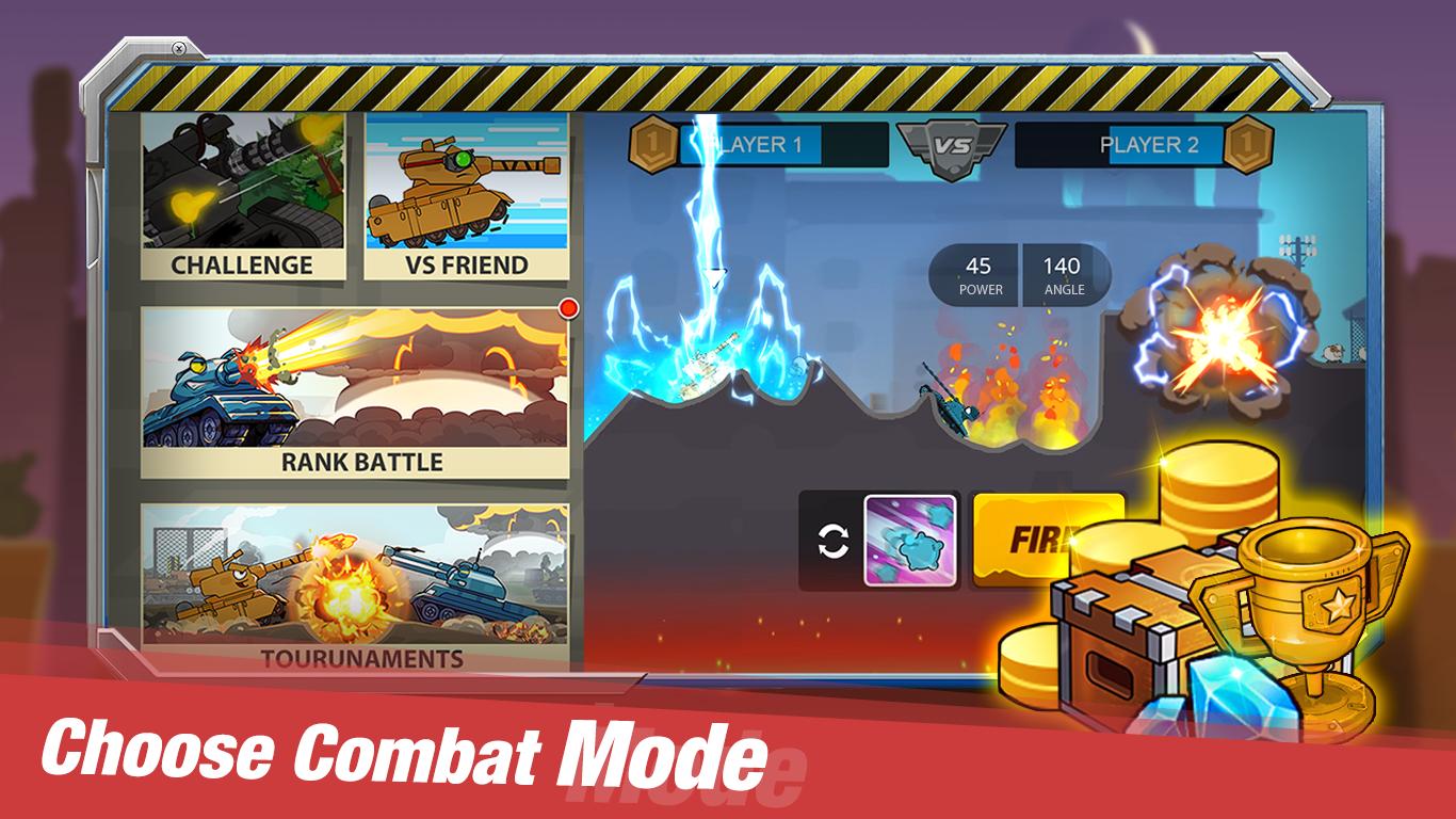 Tank Heroes Tank Games， Tank Battle Now 1.8.0 Screenshot 5