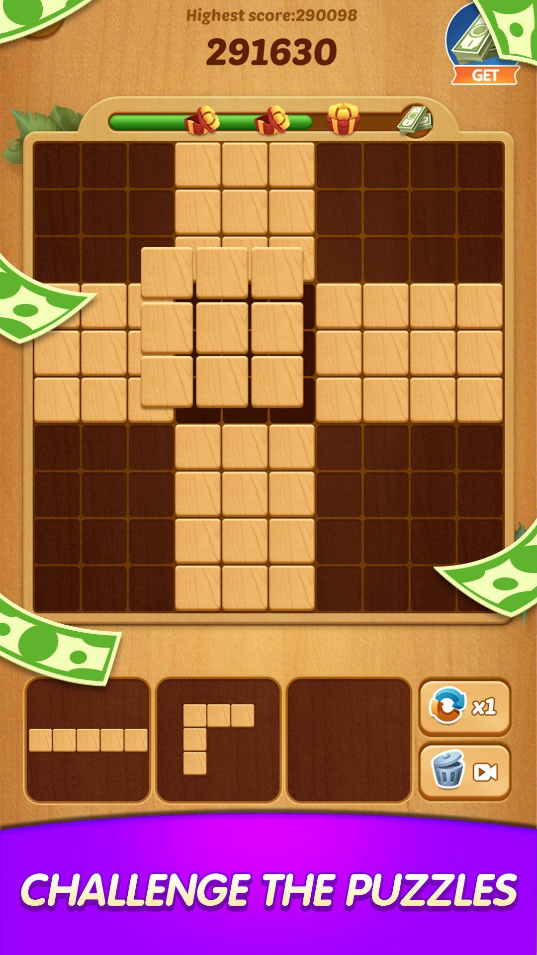 Lucky Woody Puzzle Block Puzzle Game to Big Win 1.0.216 Screenshot 2