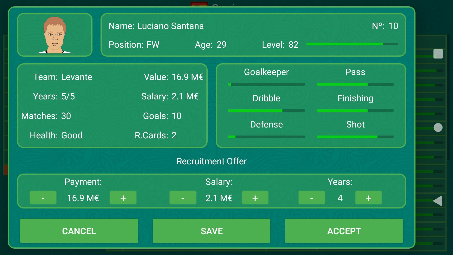 Football Team Manager 1.1.5 Screenshot 14