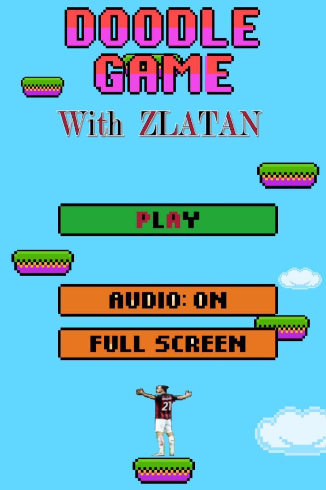 Doodle Zlatan Ibrahimovic Jump 0.3 Screenshot 1