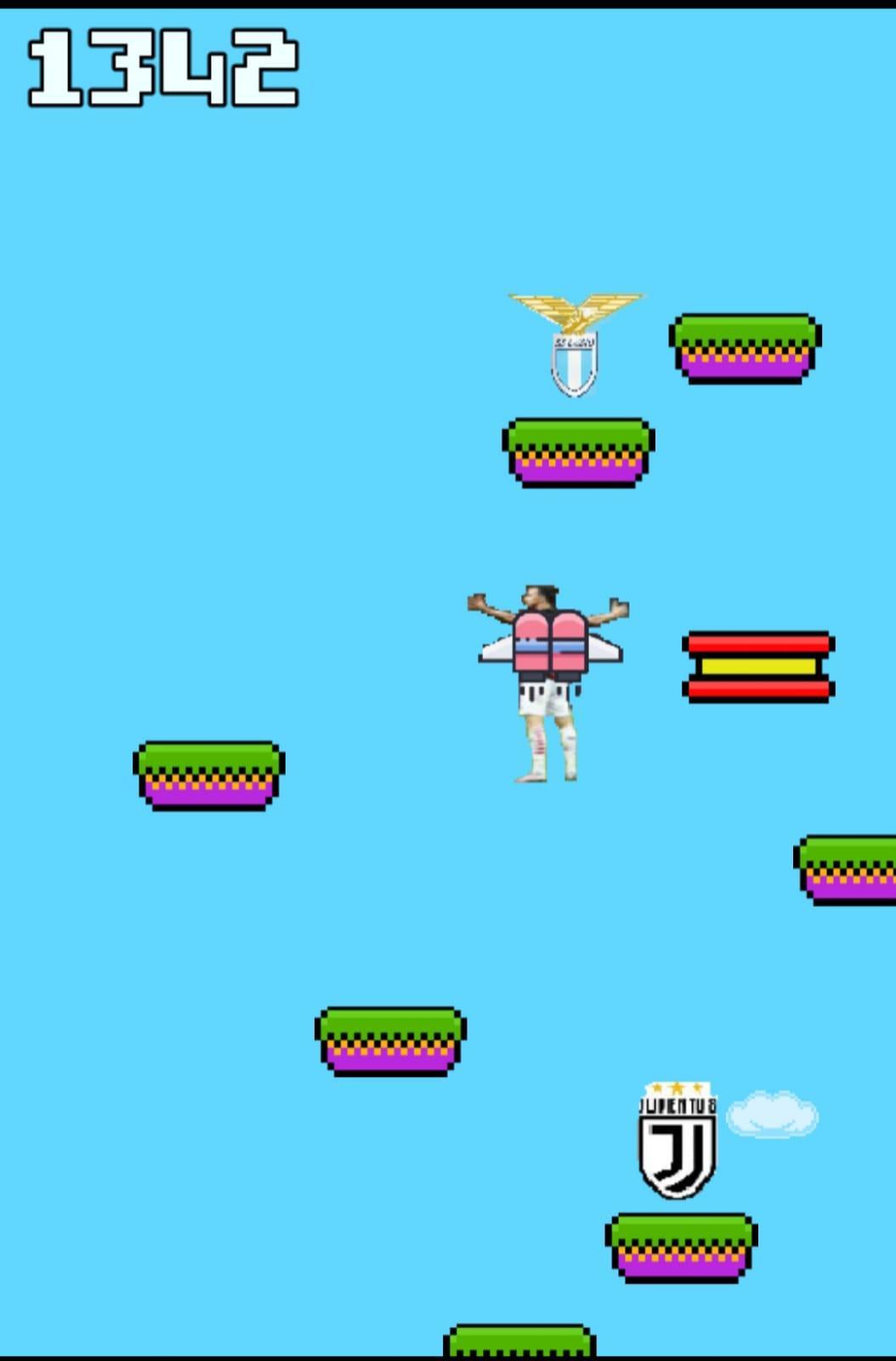 Doodle Zlatan Ibrahimovic Jump 0.3 Screenshot 3