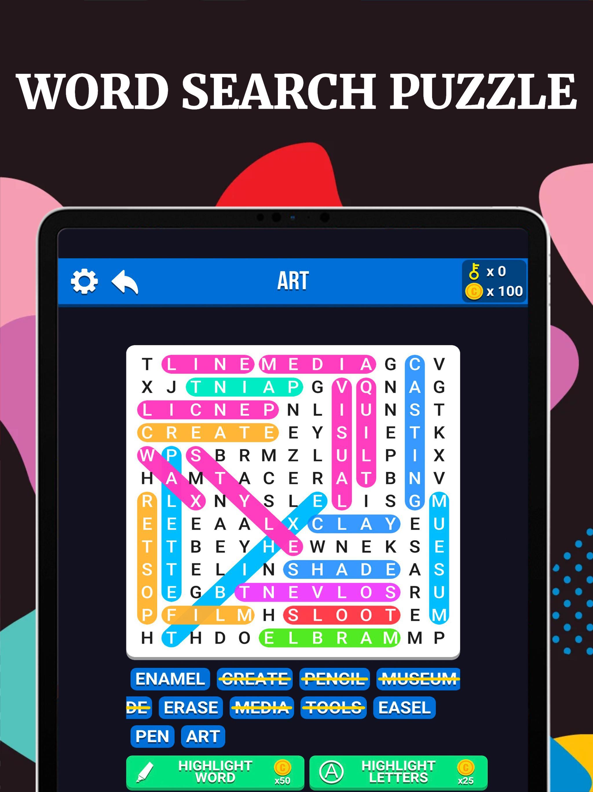 Free Word Search Puzzle - Crossword Puzzle Quest 1.0.8 Screenshot 12