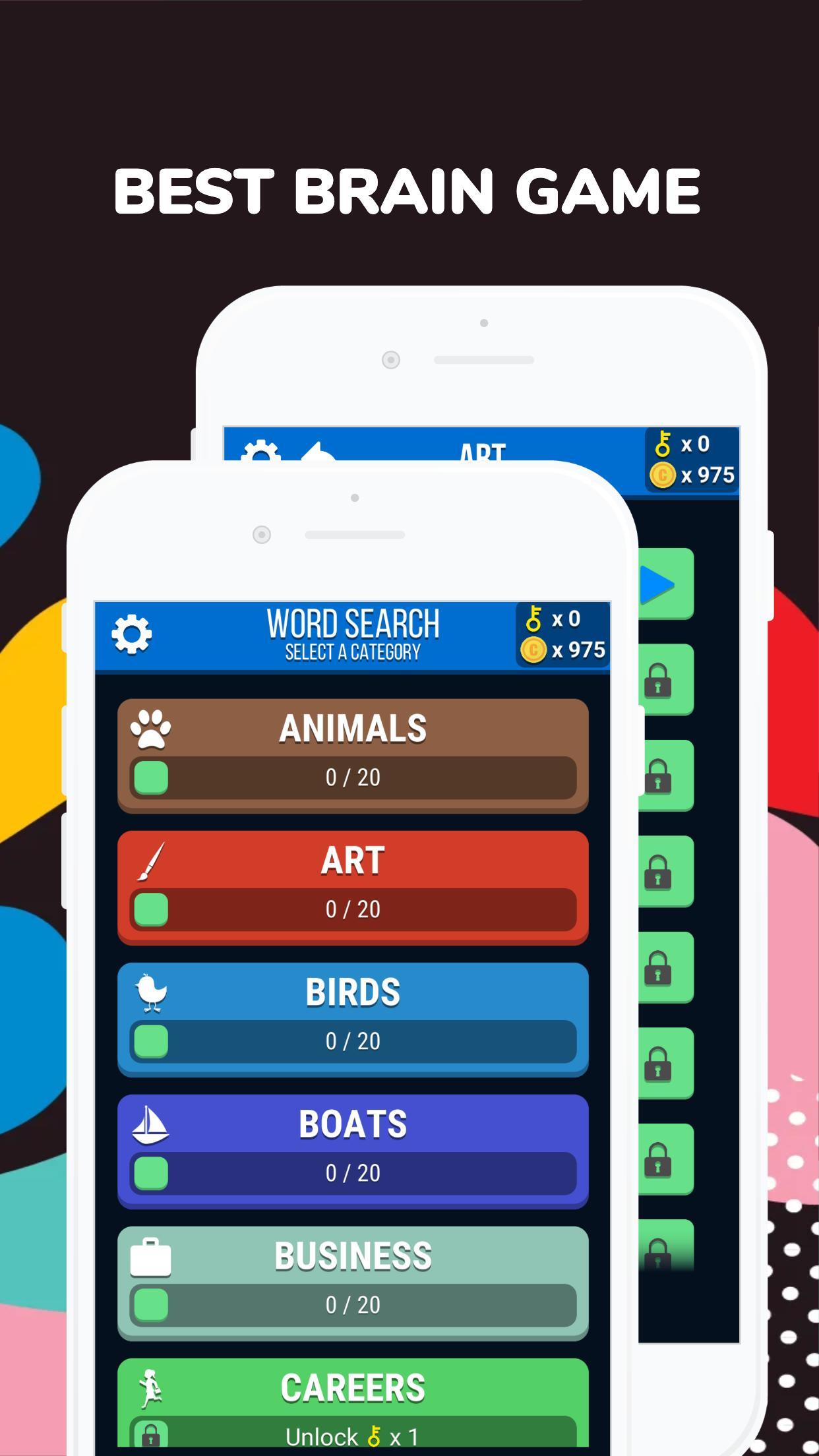 Free Word Search Puzzle - Crossword Puzzle Quest 1.0.8 Screenshot 5