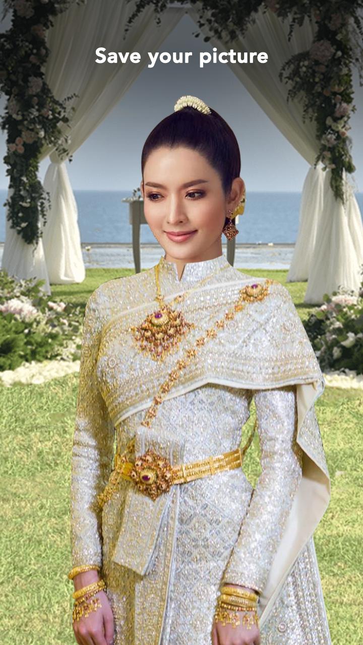 Thai Wedding Dress Photo Editor for Girl 3.0 Screenshot 7