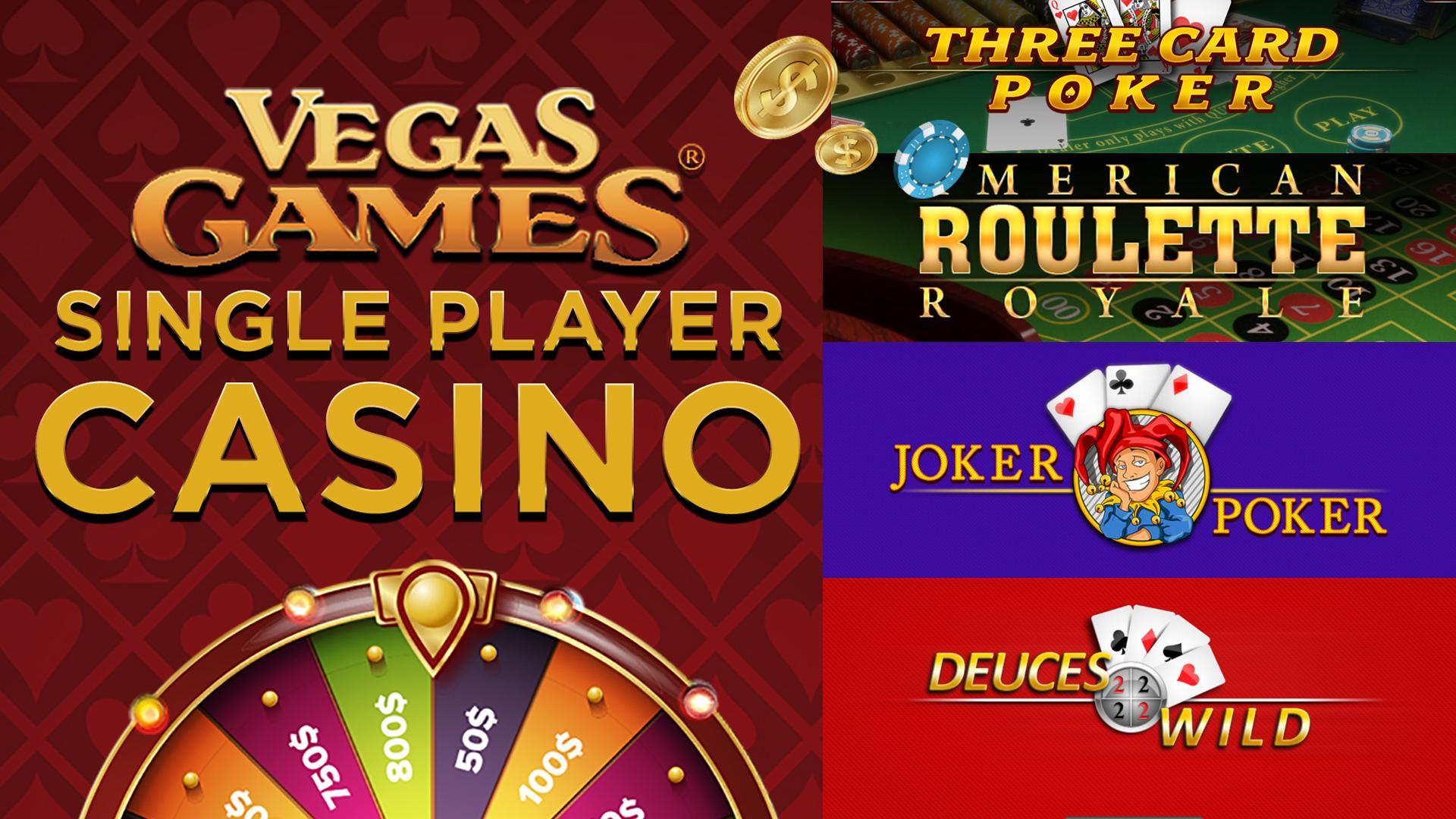 VG Single Player Casino 4.0.0 Screenshot 1