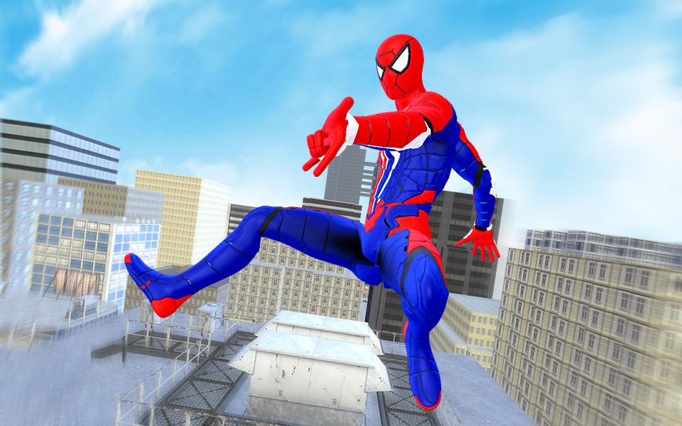 Spider Hero Fight Gangster Rope Battle Crime City 6.0 Screenshot 3