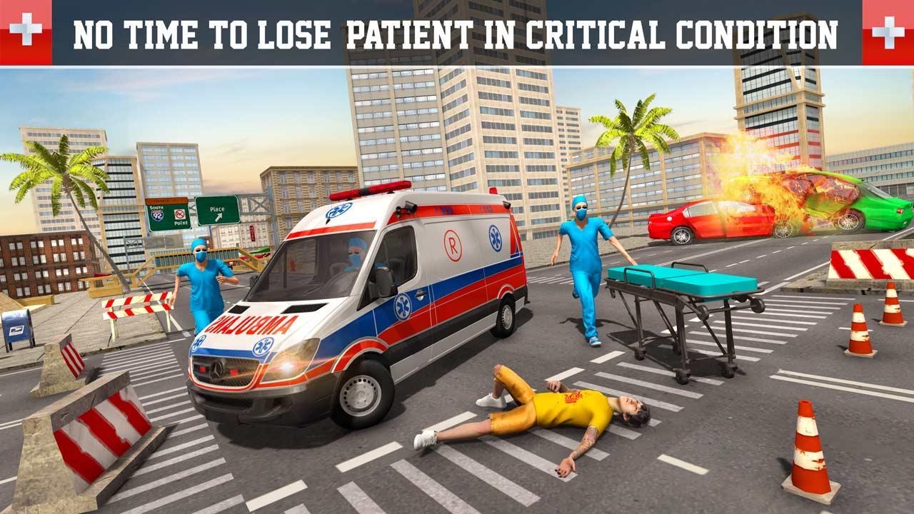 Police Ambulance Games: Emergency Rescue Simulator 2.2 Screenshot 11