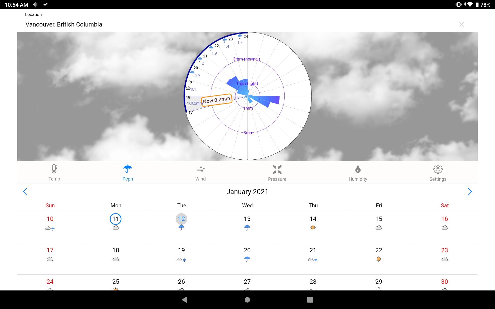 60 Day Forecast & Military Time UI: Orsa 3.6 Screenshot 7