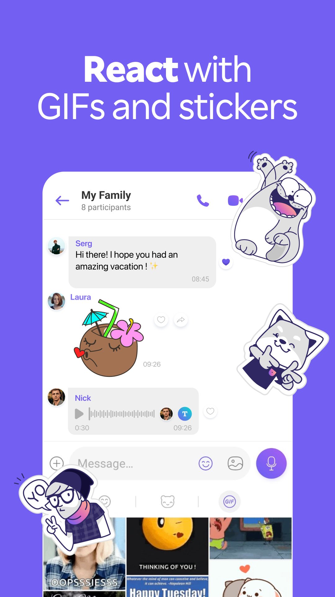 Rakuten Viber Messenger 28.5.2.0 Screenshot 5