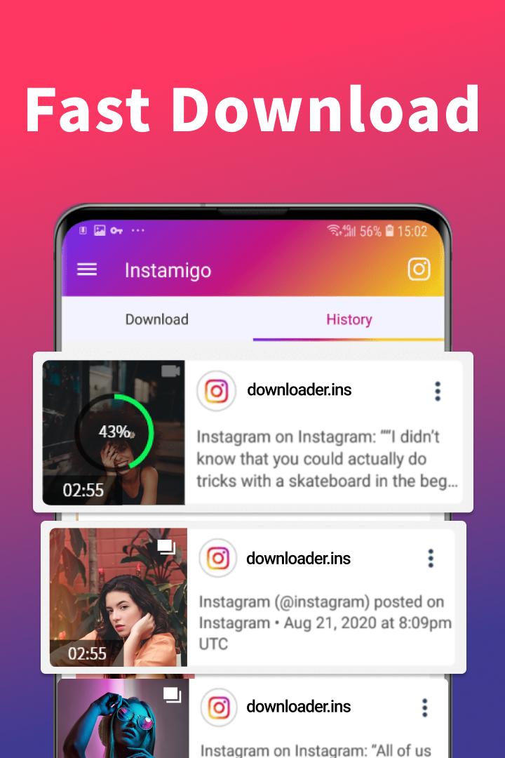 Video downloader for Instagram, Story saver 1.5.1 Screenshot 3