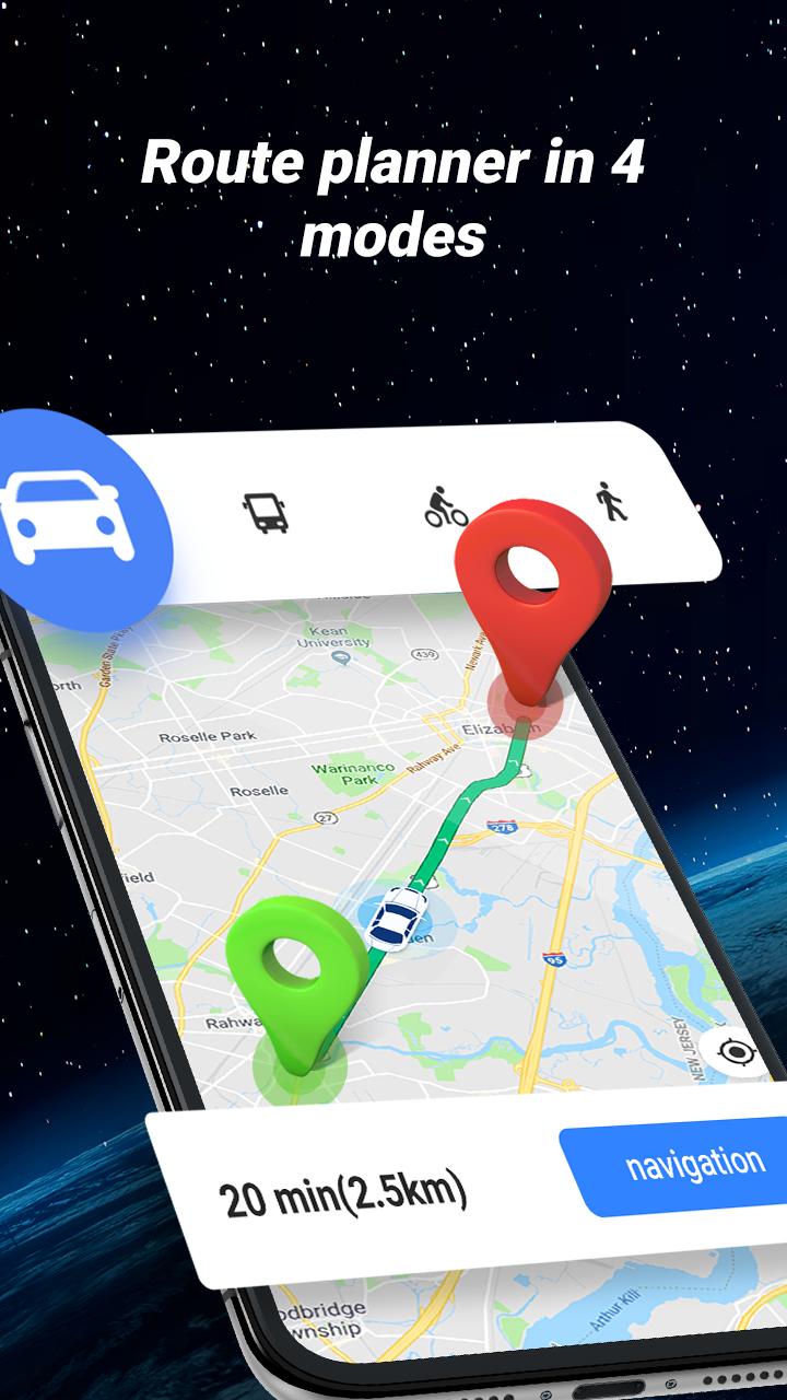 GPS Navigation - Map Locator & Route Planner 7.4.4 Screenshot 2