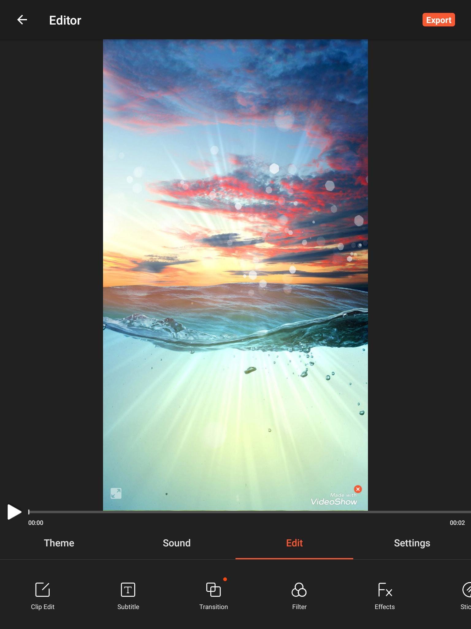 VideoShow Video Editor, Video Maker, Photo Editor 9.0.7 rc Screenshot 10