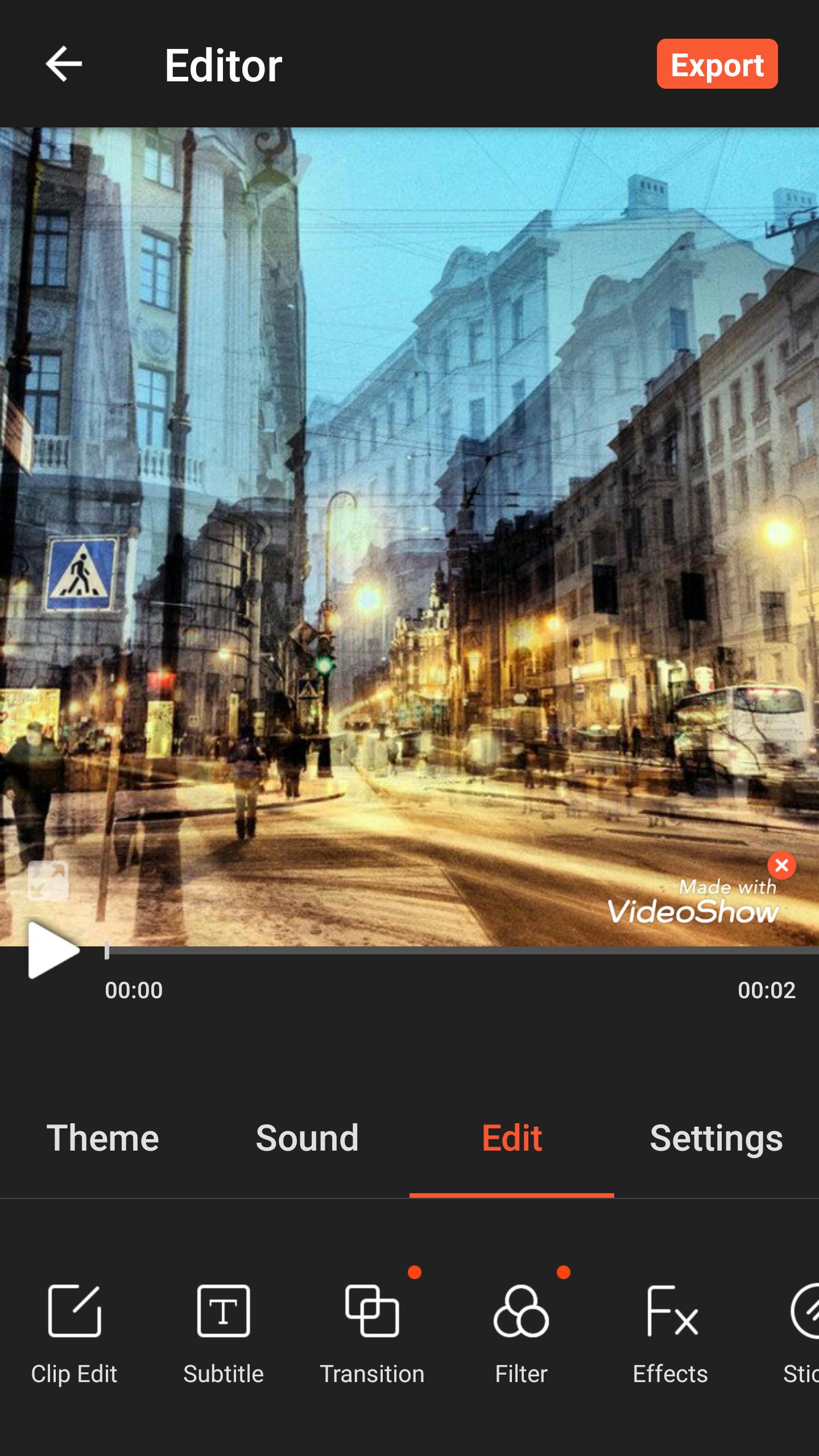 VideoShow Video Editor, Video Maker, Photo Editor 9.0.7 rc Screenshot 7