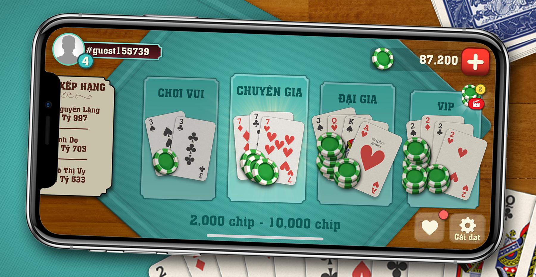 Thirteen Cards (Tien Len) 1.9.24 Screenshot 3