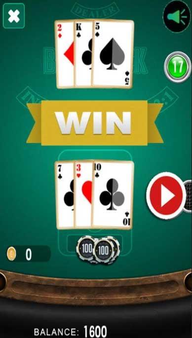 BlackJack 21 - Free & Offline 1.1.0 Screenshot 3