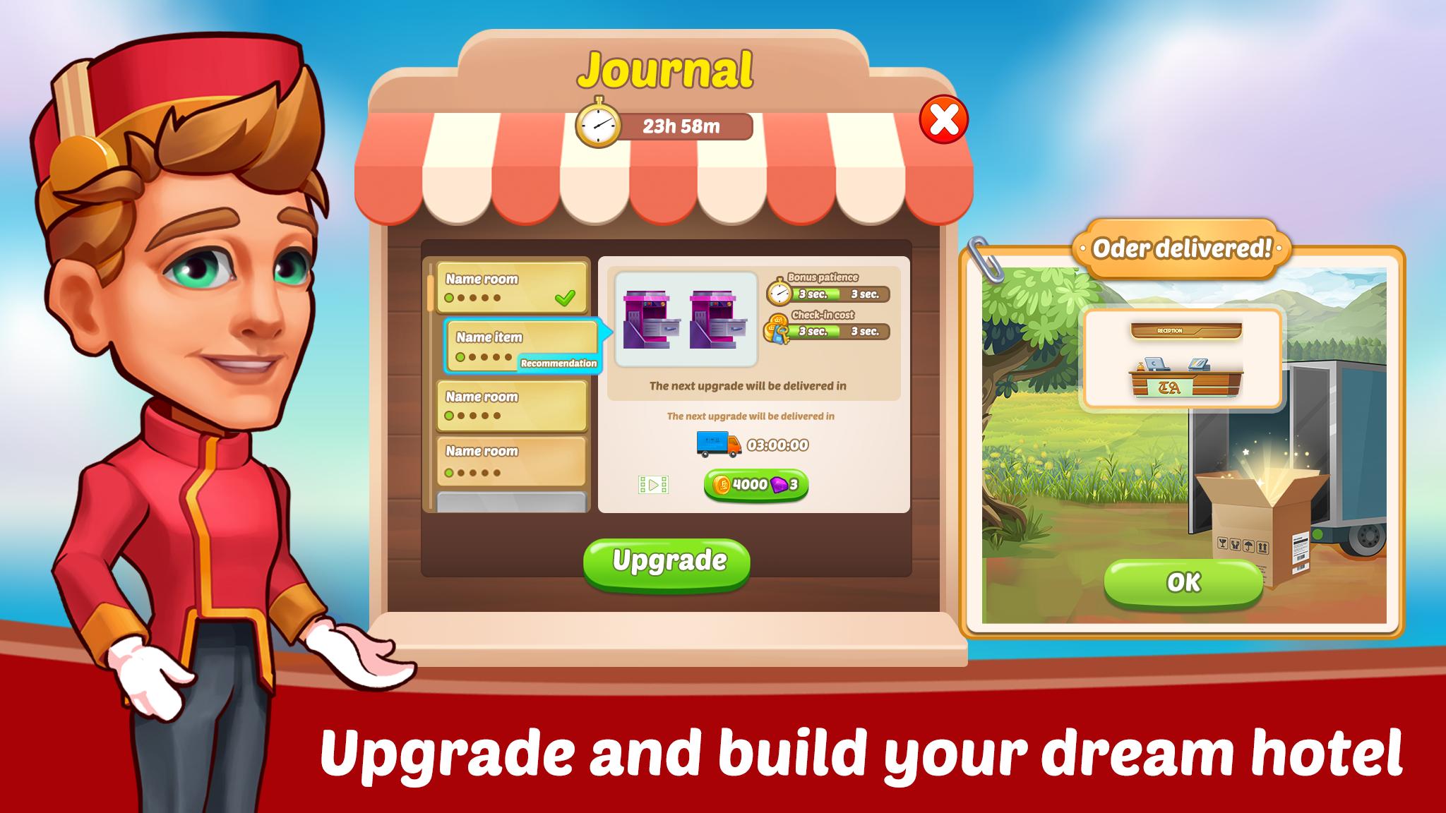 Grand Hotel Tycoon Hotel Adventure Story 1.0.4 Screenshot 11