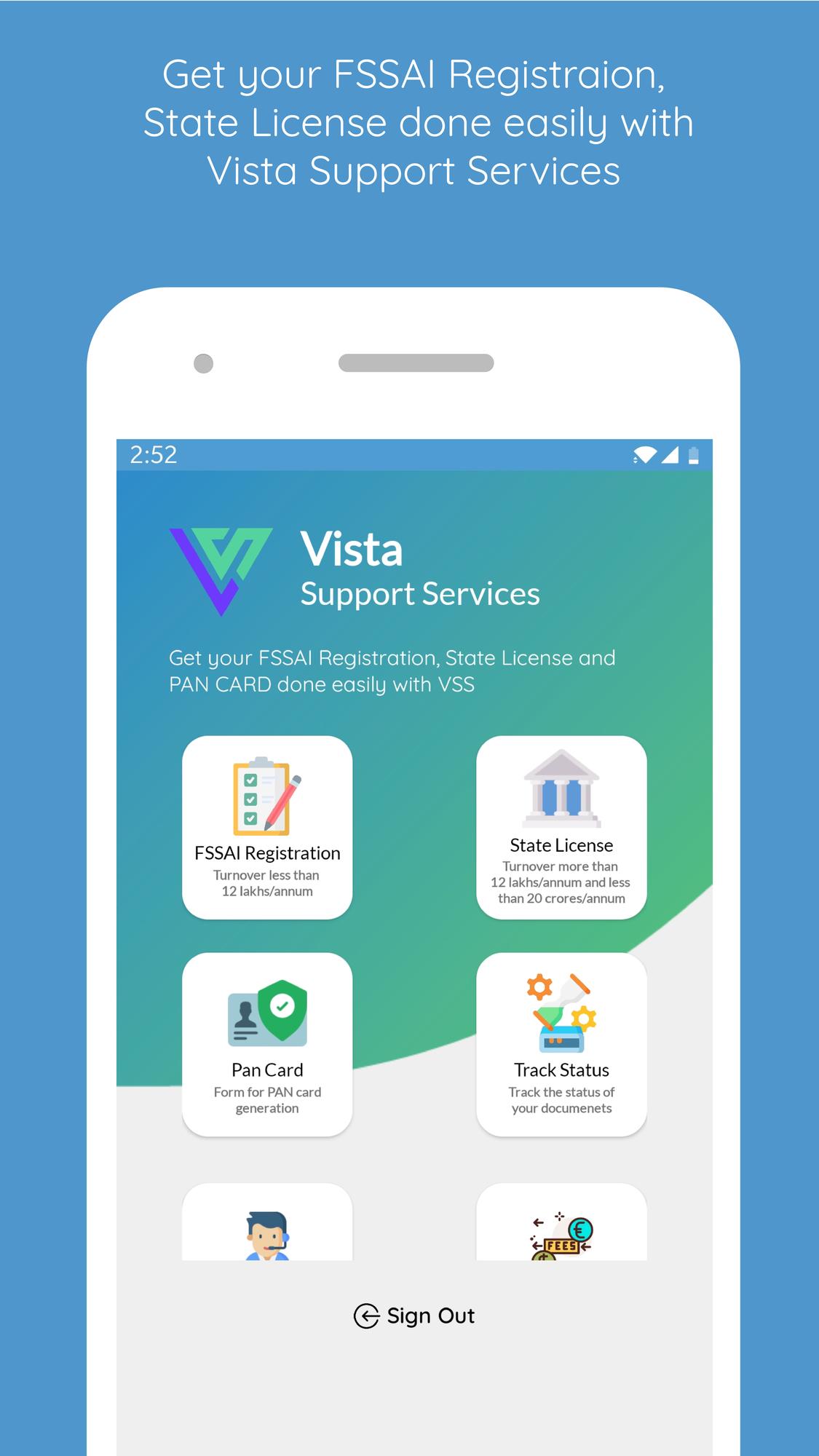 Vista Support Services 3.0.7 Screenshot 2