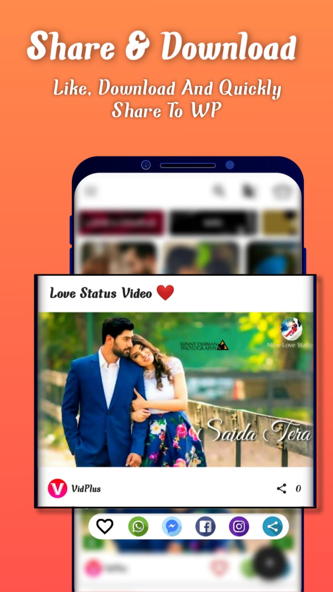VidPlus Video Status Maker, Short Video App 3.7 Screenshot 4