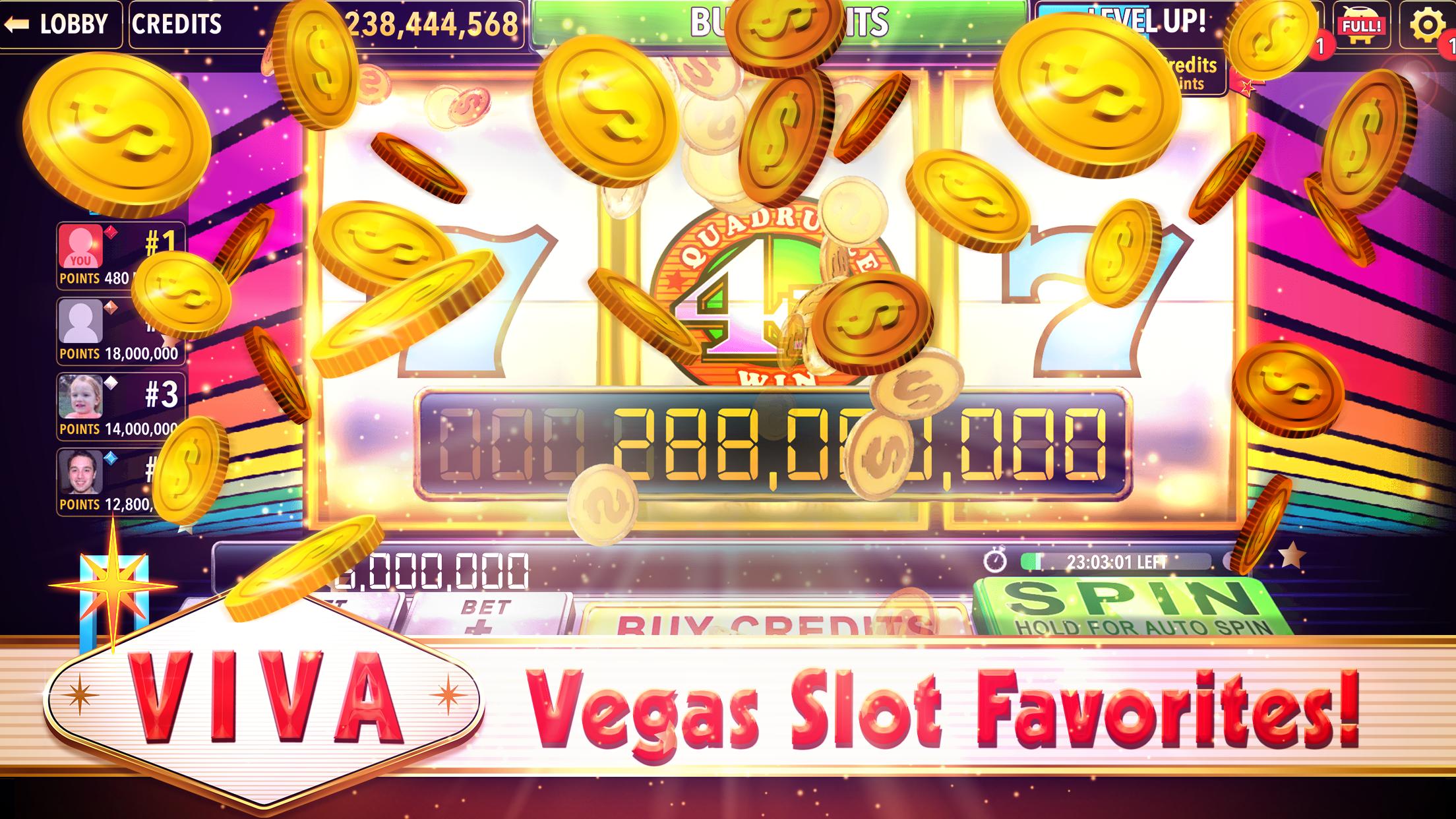 Viva Slots Vegas™ Free Slot Jackpot Casino Games 3.0.02 Screenshot 1