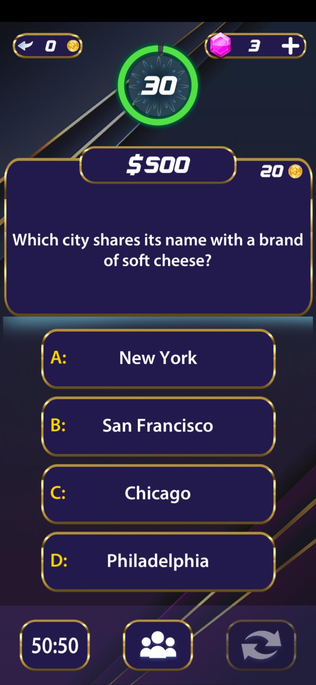 Millionaire 2021 Quiz 1.1.0 Screenshot 3