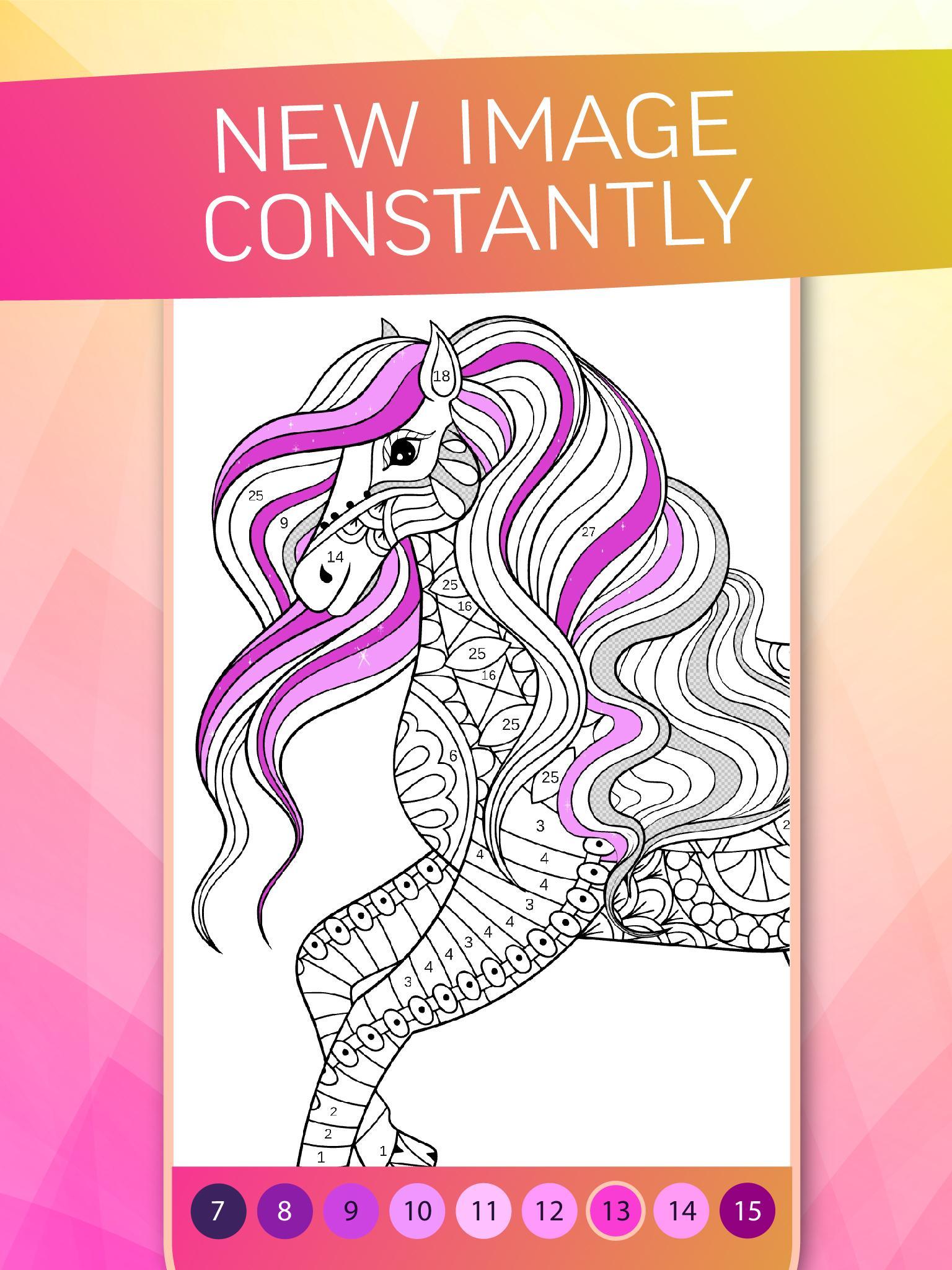 Antistress Coloring By Numbers For Adults 2.1 Screenshot 12